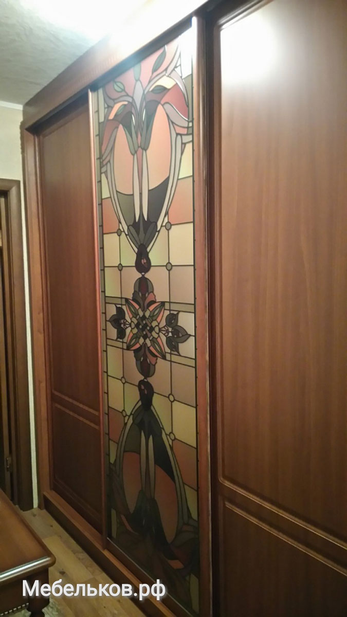 Классический шкаф купе Кл9
