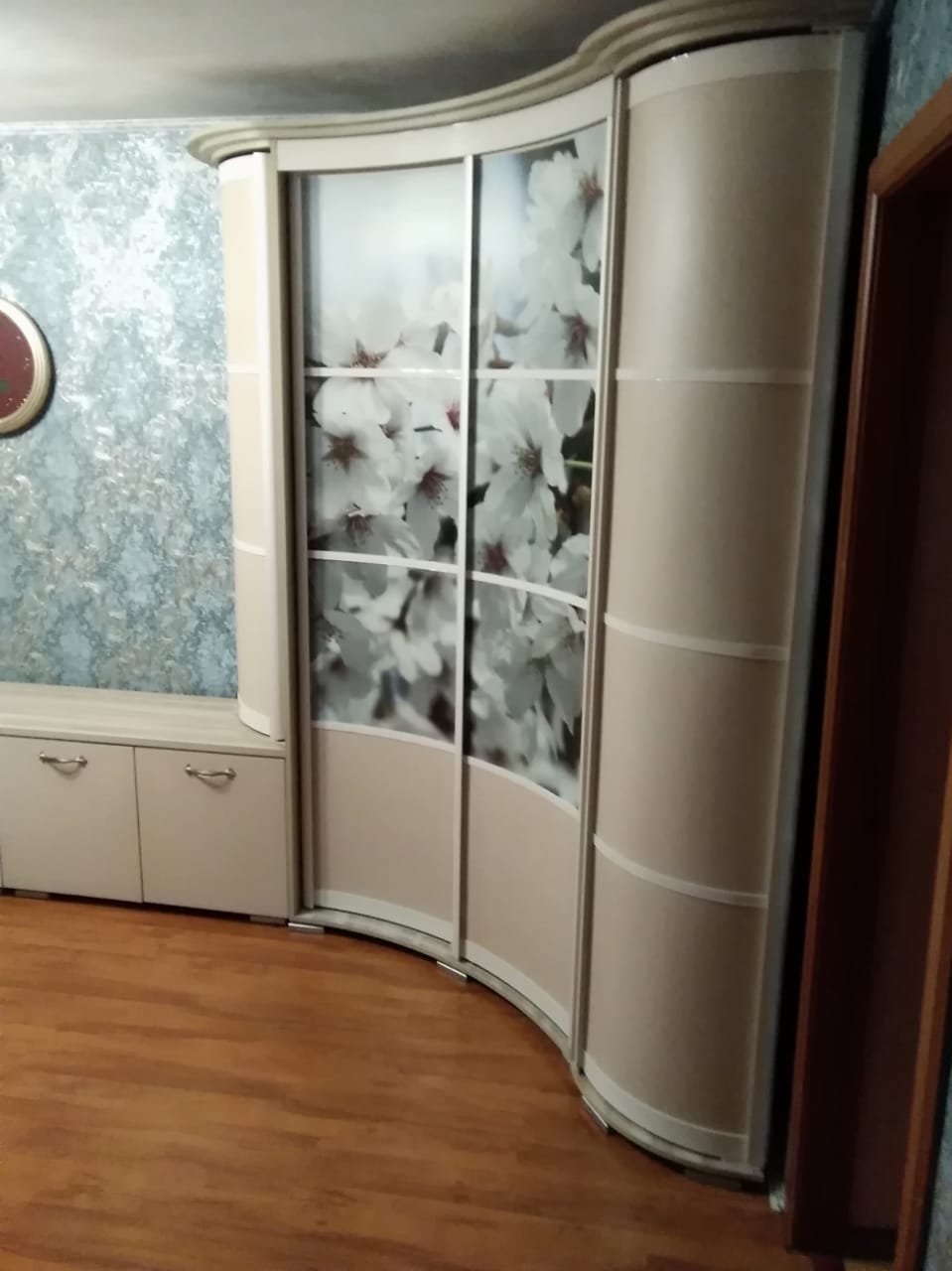 Радиусный шкаф купе Р7